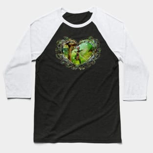 Sweet fairy and fantasy mushrooms Baseball T-Shirt